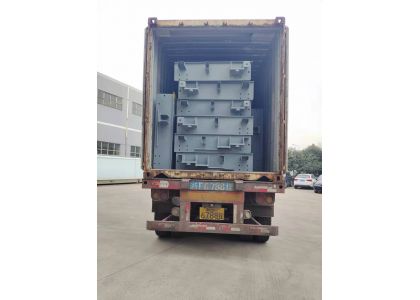 2 sets 18m truck weighing scale weighbridge export to Bangladesh